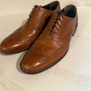 Cole Haan Men's Wings Oxford Shoes - C12210 (British Tan)  9 1/2.